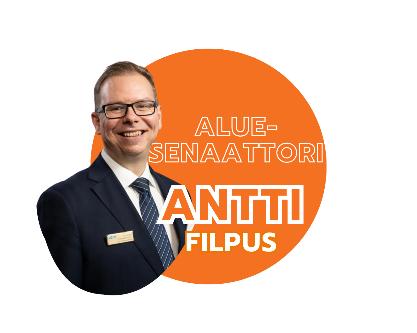 Aluesenaattori C / Häirintäyhdyshenkilö - Antti Filpus